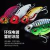 Venda por atacado engraçado VIB isca de metal com sangue slot anzol pesca robalo falsa isca placa de ferro isca isca