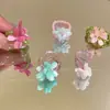 Anillo Flor de Dopamina para Mujer, Diseño de Nicho, Anillo para Dedo Índice, Adorno Lindo de Cuentas para Vacaciones en la Playa, Apilable, Accesorio Festivo