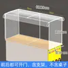 Puesto Carrito Pequeño Cubierta Anti-moscas Malla Hueca Fruta Anti-mosquitos e Insectos Plato Frío A Prueba de Polvo Con Puerta Cubierta de Malla de Escritorio Rectangular