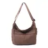Bolso de Lona Retro Japonés, Bolso Cruzado Unisex, Bolso de Hombro de Gran Capacidad, Mochila Artística para Estudiantes Universitarios, Bolso Mensajero de Trabajo