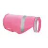 Ropa fluorescente para perro ropa de seguridad reflectante nocturna para perro grande chaleco transpirable para mascotas