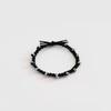 Diadema de Estilo Nuevo, Estuche de Cuero de Lujo Accesible, Sencilla Elegante, Diadema de Pedrería, Diadema de Alta Elasticidad y Duradera, Goma para el Cabello