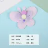 Accesorios de Tela Tridimensionales Mariposa Pequeña Corazón de Niña Mariposa de Lentejuelas de Doble Capa Pinza para el Cabello DIY para Niños Accesorios para el Cabello Pegatina de Tela
