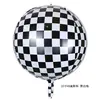 Globos de Papel de Aluminio Redondos 4D de 22 Pulgadas Disco de 50 Pulgadas 60 Pulgadas Transfronterizos para Fiesta Flotante y Decoración de Reunión Anual