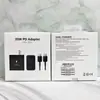 Adecuado para Caja de Embalaje del Cargador de Carga Rápida Samsung 35Wpd Cabezal de Carga China/EE. UU./Europa/Reino Unido Caja de Embalaje del Juego Pd