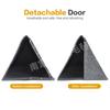 Nido de gato triangular tienda de mascotas desmontable nido de gato casa para perro trípode de fieltro nido de gato nido de mascota portátil suministro