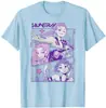 Camiseta de Manga Corta Estampada de Anime Transfronteriza de Amazon Estilo Americano Verano Nueva Casual Holgada para Hombres y Mujeres