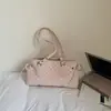 Bolso de hombro de lunares estilo coreano para mujer, nuevo bolso de moda para el hombro primavera 2026, bolso tote de mano de nicho de moda