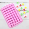 Más de 54 incluso pequeño molde cuadrado de silicona para chocolate DIY horneado hecho a mano molde de cubo de galleta molde de caramelo de leche