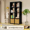 Armário de grade de armazenamento de estante de aço, armário de armazenamento combinável livremente, armário de armazenamento de chão para casa, estante para crianças, rack de TV