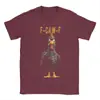 Fcawf Amante de Frango Preto - Camiseta Divertida F-Caw-F Frango Masculina Camiseta de Algodão Camiseta de Manga Curta Roupas de Nova Chegada
