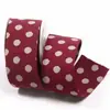Cinta de sarga de puntos de onda pequeña, material para pinza de accesorios para el cabello DIY, lazo, flores para hornear, embalaje, cinta floral decorativa