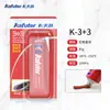 Kraft sellador 3 3 sin juntas impermeable resistente a altas temperaturas 320 grados pegamento para cárter de aceite de automóvil pegamento para mantenimiento de motor