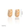 Jóias da Moda Novo Design Variedade Ouro Brincos de Zircônia Femininos Jóias Brincos de Zircônio Femininos Brincos