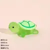 Tortuga Grande que Brilla en la Oscuridad Adorno Creativo de Resina Juguete Lindo de Moda Pequeño Accesorio DIY Celebridad de Internet Caja Sorpresa Bolsa Sorpresa Accesorio