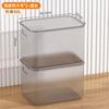 Caixa de Armazenamento Transparente Doméstica de Mesa Grande Capacidade Caixa de Armazenamento de Roupas Armazenamento de Brinquedos Plástico Grande Espessada Caixa de Armazenamento