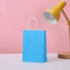 Bolsas Tote em Estoque para Atacado, Sacolas de Papel Kraft, Sacolas para Embalagem de Chá de Leite para Levar, Sacolas de Compras, Sacolas de Presente, Sacolas de Papel, Sacolas de Papel para Casamento