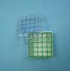 Caixa para freezer de 25 grades 1,8ml 2ml material PC caixa de armazenamento congelado tanque de nitrogênio líquido
