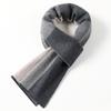 Bufanda de Cachemira Gruesa de Otoño e Invierno para Hombre Personalizada Nuevo Estilo Coreano a Cuadros Bufanda de Lana Simple con Múltiples Especificaciones