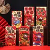 2026 Nuevo Dios de la Riqueza Paquete Rojo Paquete Rojo de Dibujos Animados Cinco Bendiciones El Dios de la Riqueza Llega al Festival de Primavera Paquete Rojo Año del Caballo Paquete Rojo