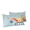Funda de almohada de seda de hielo para niños Clase A Pieza única 30X50 Verano Guardería Bebé Funda de almohada refrescante A prueba de sudor Cubierta interior para núcleo de almohada