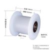Roda de Nylon Polia de Polipropileno Correia em V Rolamento Tipo U Levantamento Pesado Tipo H Roda de Trilho Diâmetro Interno 8MM10MM12MM