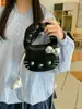 Bolso Bandolera Cruzado de Hombro de Gatita Roja de Dibujos Animados, Bolso Dulce y de Moda para Niña, Bolso de Mano con Cadena Lindo y Divertido