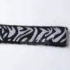 Cinturón elástico de felpa ancho 4c cinturón elástico de cintura accesorios de costura engrosado alta elasticidad jacquard de visón muestra de soporte personalización