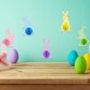Páscoa coelho guirlanda festa pingente decoração acabado cor favo de mel bola guirlanda pingente cross-border atacado