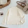 Camiseta Base de Cuello Medio para Niños Otoño e Invierno Clase A para Niños y Niñas, Manga Larga Gruesa Cálida con Cuello Medio Fruncido