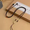 Elegante Cordón para Colgante de Joyería de Jade, Cordón para Collar de Cristal para Hombres y Mujeres, Correa de Cuello Fina Ajustable para Llevar Jade