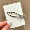 Nuevo Pasador de Pelo con Lazo 2026 para Mujer, Pinza Lateral con Diseño de Corazón Dopamina, Pasador de Pelo de Alta Gama para Flequillo y Cabello Suelto, Pinza de Pato