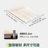 Tatami Impermeable Transpirable Tablero de Cama Marco de Cama Esterilla para Piso Marco de Listones Marco de Soporte de Madera Maciza Almohadilla de Soporte para Base de Colchón