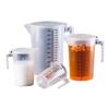 Taza Medidora Herramienta Especial para Té con Leche Taza Escala para Leche Taza Medidora con Asa Grado Alimenticio Doméstico Pp Taza Medidora Taza Medidora de Plástico