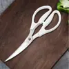 Tijeras de Cocina de Acero Inoxidable de Suministro Directo Guanglong, Tijeras Multifuncionales para Alimentos para Uso Doméstico, Tijeras Comerciales para Barbacoa, Venta al por Mayor y Personalización