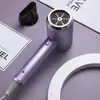Amazon Cross-border Secador de cabelo de alta velocidade Secador de cabelo de salão de beleza doméstico de alta potência Secador de cabelo de íons de luz azul para cuidados com os cabelos