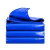 Lona de PVC azul, engrosada, resistente al desgarro, resistente al desgaste e impermeable, adecuada para cubrir camiones, almacenes y proporcionar protección contra la lluvia y el sol.