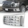 Para Ford F150 2009-2014 cubierta protectora de parachoques delantero rejilla de malla superior central 9L3Z8200D