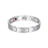 Pulsera esférica hexagonal transfronteriza con un toque de alta gama, pulsera ancha desmontable cuatro en uno para hombre, accesorio de mano de comercio exterior europeo y americano