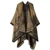 Xale Etnia Yunnan Estilo Outono/Inverno Xizang Yunnan Imitação Caxemira Manto Capa Jacquard Xale para Aquecimento