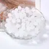 Cuentas redondas de vidrio liso de porcelana, cuentas de cristal, pulsera hecha a mano para DIY, collar, materiales para ensartar, accesorios de joyería, al por mayor