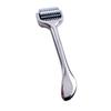 Rodillo Facial Rodillo de Agujas Masajeador Rodillo de Agujas Corea Venta Caliente Barra de Masaje con Agujas Finas Clavadas Herramientas de Belleza Metálicas Palo de Belleza