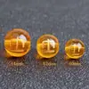 Pulsera de Cristal de los Cinco Elementos Oro, Madera, Agua, Fuego, Tierra Accesorios Ágata Cuentas Sueltas Cuentas para Ensartar de Tres en Uno Cuentas Redondas