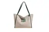 Bolso de Hombro de Lona Urbano Simple de Gran Capacidad, Nuevo Estilo Coreano Otoño e Invierno Estilo Ins Bolso Tote para Viajes Diarios para Mujeres Jóvenes