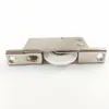 Poleas para riel de puerta corrediza de armario, accesorios de rueda superior e inferior de acero inoxidable para puerta corrediza, suministro directo del fabricante