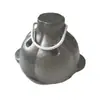 Tols Assadeira de Alho de Ferro Fundido Assadeira de Alho para Churrasco Laranja Castanha Panela Panela de Ferro para Ensopado de Churrasco Panela de Ferro Fundido Exterior