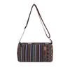 Moda Nacional Bohemian Style Bucket Bag 2024 Novo Estilo Popular Bolsa de Ombro Crossbody Bolsa Bolsa Feminina de Grande Capacidade
