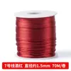 Lin Dajuan No. 7 Hilo de Jade Encriptado Nudo Chino Cuerda Trenzada Hilo de Jade Cuerda Roja Paquete de Materiales Hechos a Mano DIY Cuerda de Mano Cuerda Especial