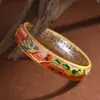 Pulsera Rey Ciervo Dorado Plata Pura Chapada en Oro Urraca en Rama, Buena Suerte y Prosperidad, Elegante Estilo Chino Nuevo Pulsera para Mujer de Plata Pura 999
