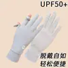 Guantes de Protección Solar para Montar y Conducir, Delgados para Hombres y Mujeres, Anti-ultravioleta, Seda de Hielo, Verano, Exposición al Aire Libre, Guantes con Pantalla Táctil para Dedos
